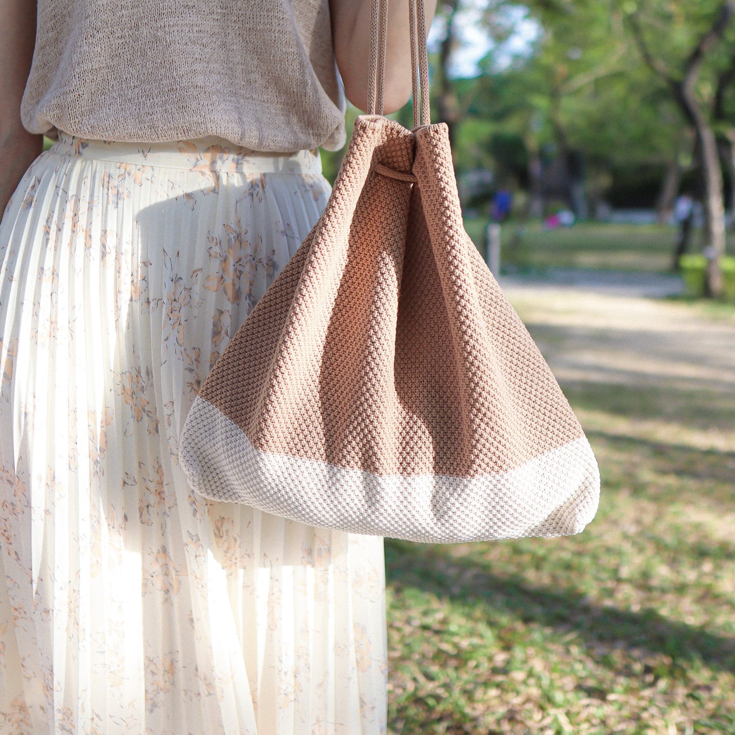 #BG015 DOUX KNITBAG - Letta A
