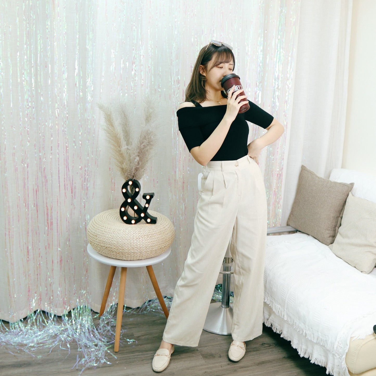 #B115 ONNI TROUSERS - Letta A
