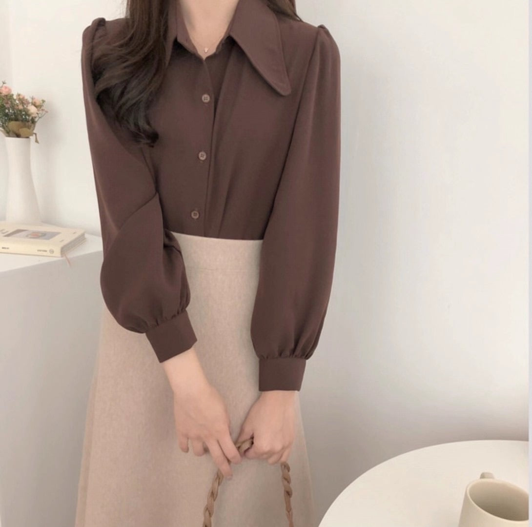 T434 BROWNIE BLOUSE