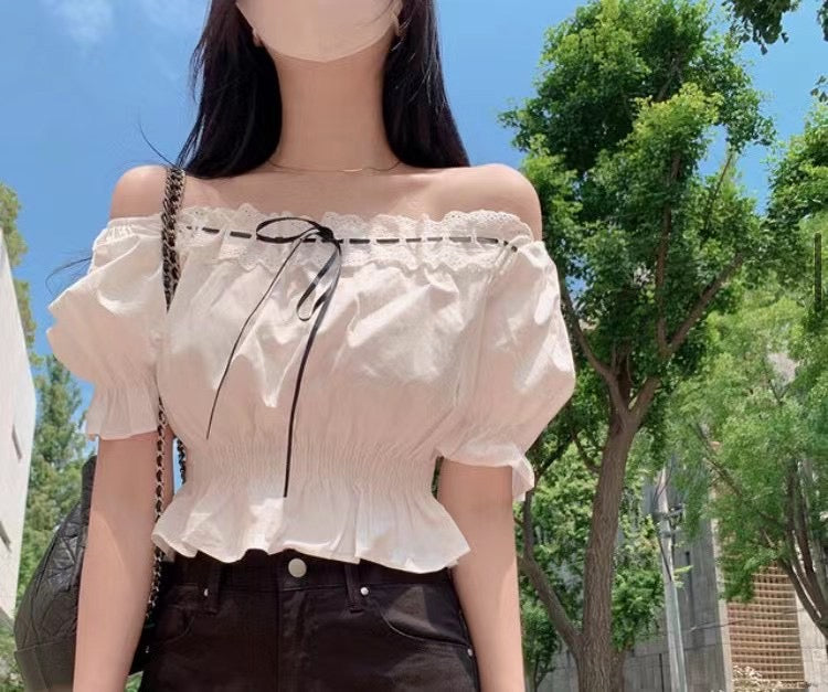 T591 MISS MAID TOP