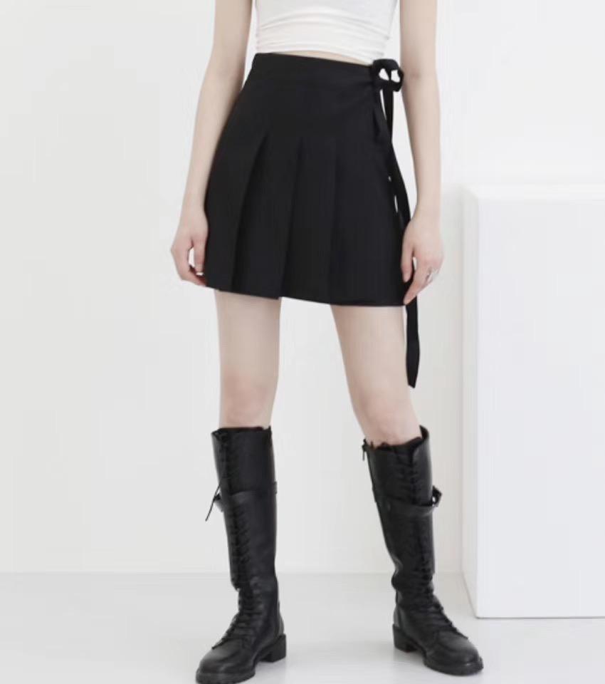#B111 NIGHT SKY RIBBON SKIRT - Letta A