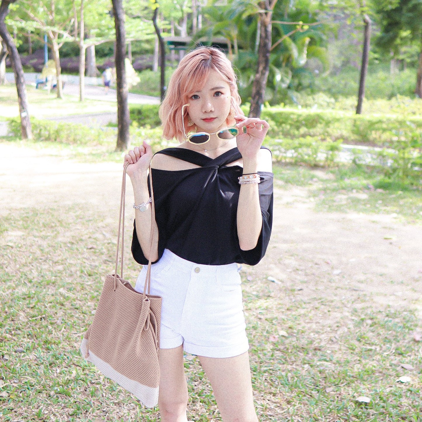 #BG015 DOUX KNITBAG - Letta A