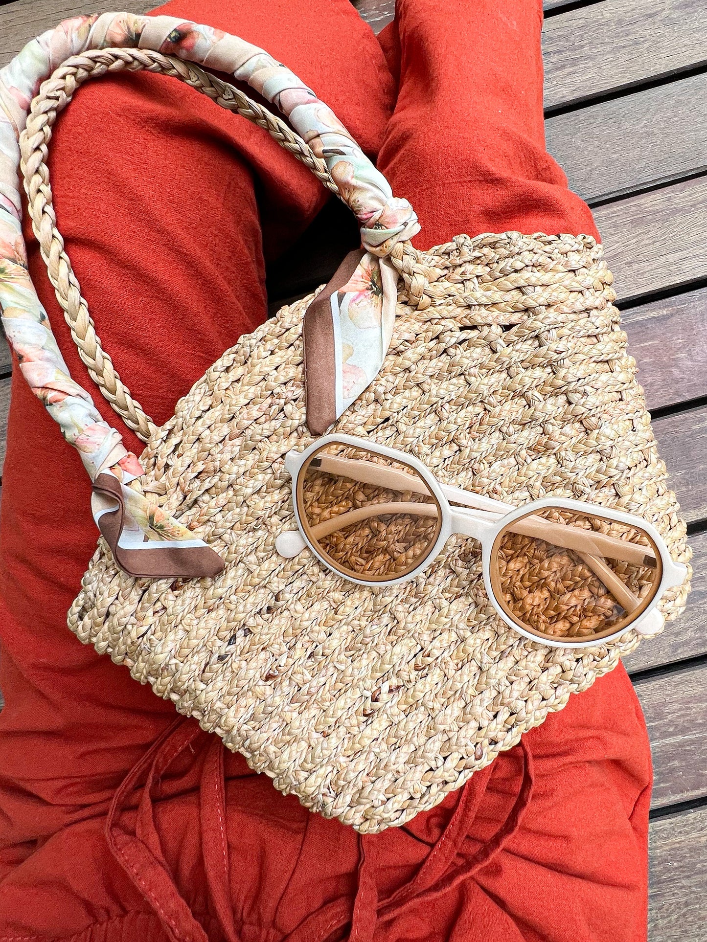 TH022 SUMMER STRAW BAG
