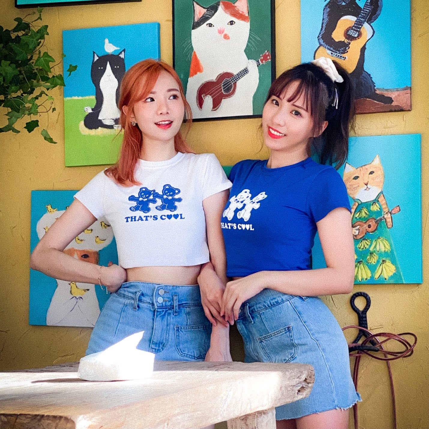 T555 BUTTERFLY TEE/ BEAR 🐻 TEE
