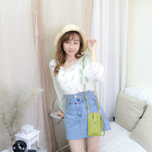 #T343 COLLECTION FLORAL BLOUSE - Letta A