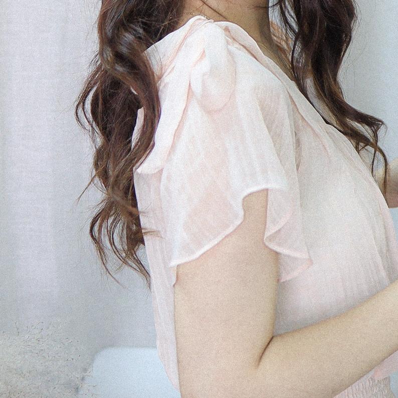 #T317 MY SWEETIE RIBBON BLOUSE - Letta A