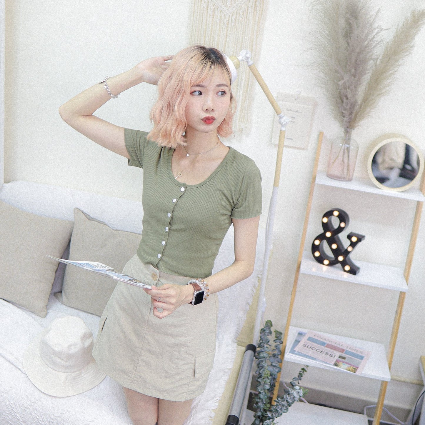 #T291 BY THE WAY CROP TOP - Letta A