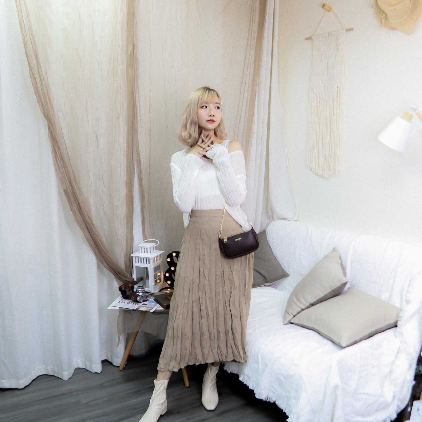T391 THANKS KNIT TOP - Letta A