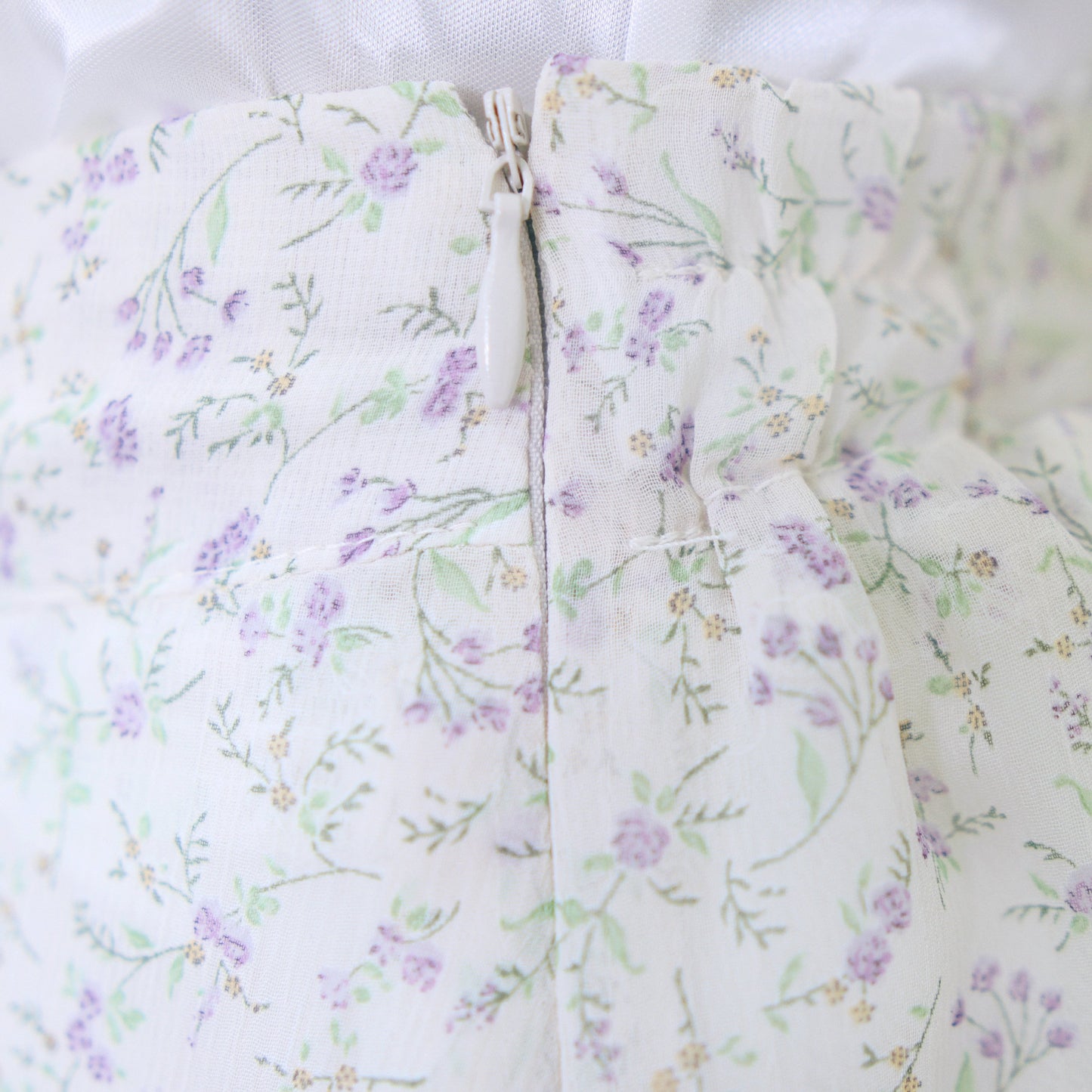 #B097 BY FLORAL SKIRT - Letta A