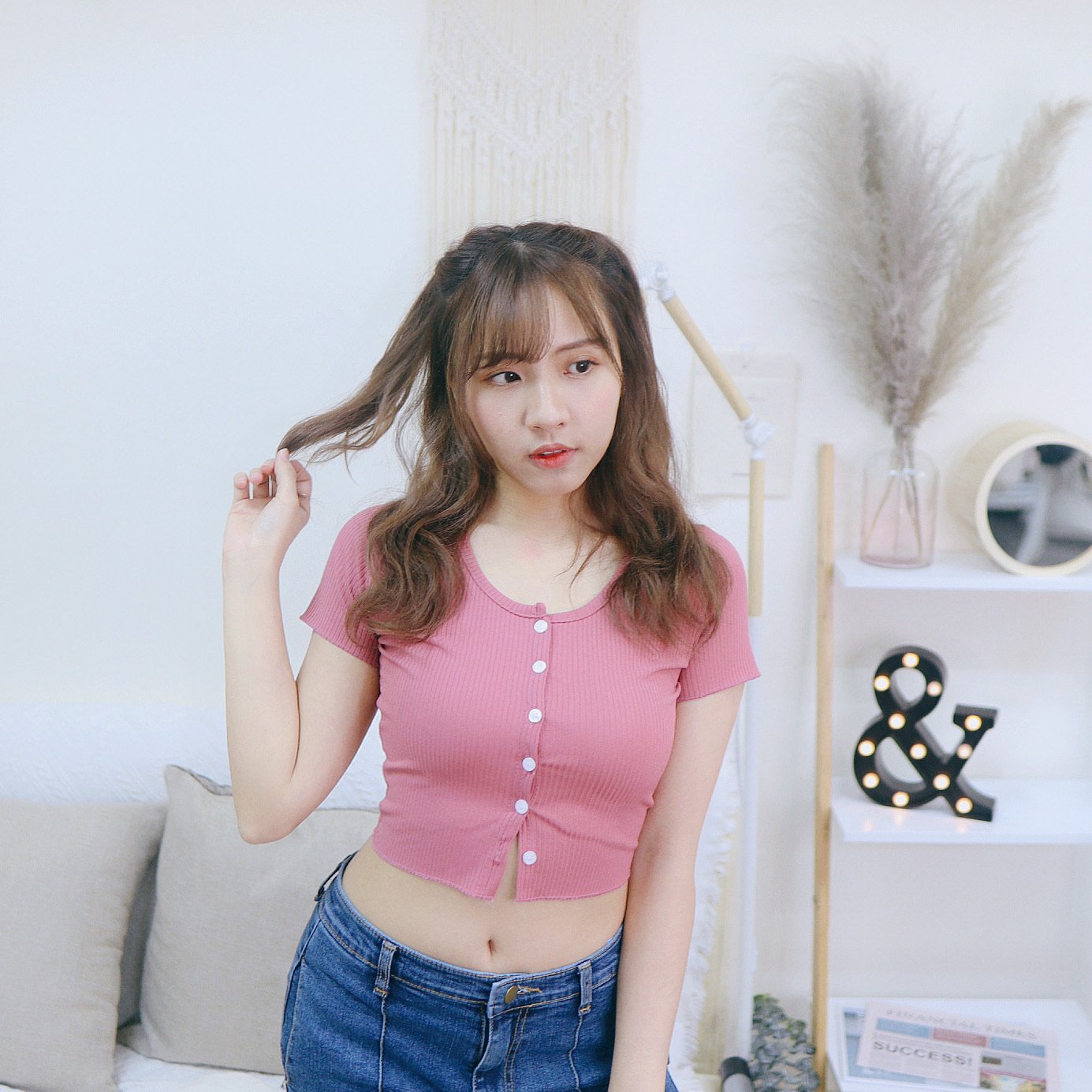 #T291 BY THE WAY CROP TOP - Letta A