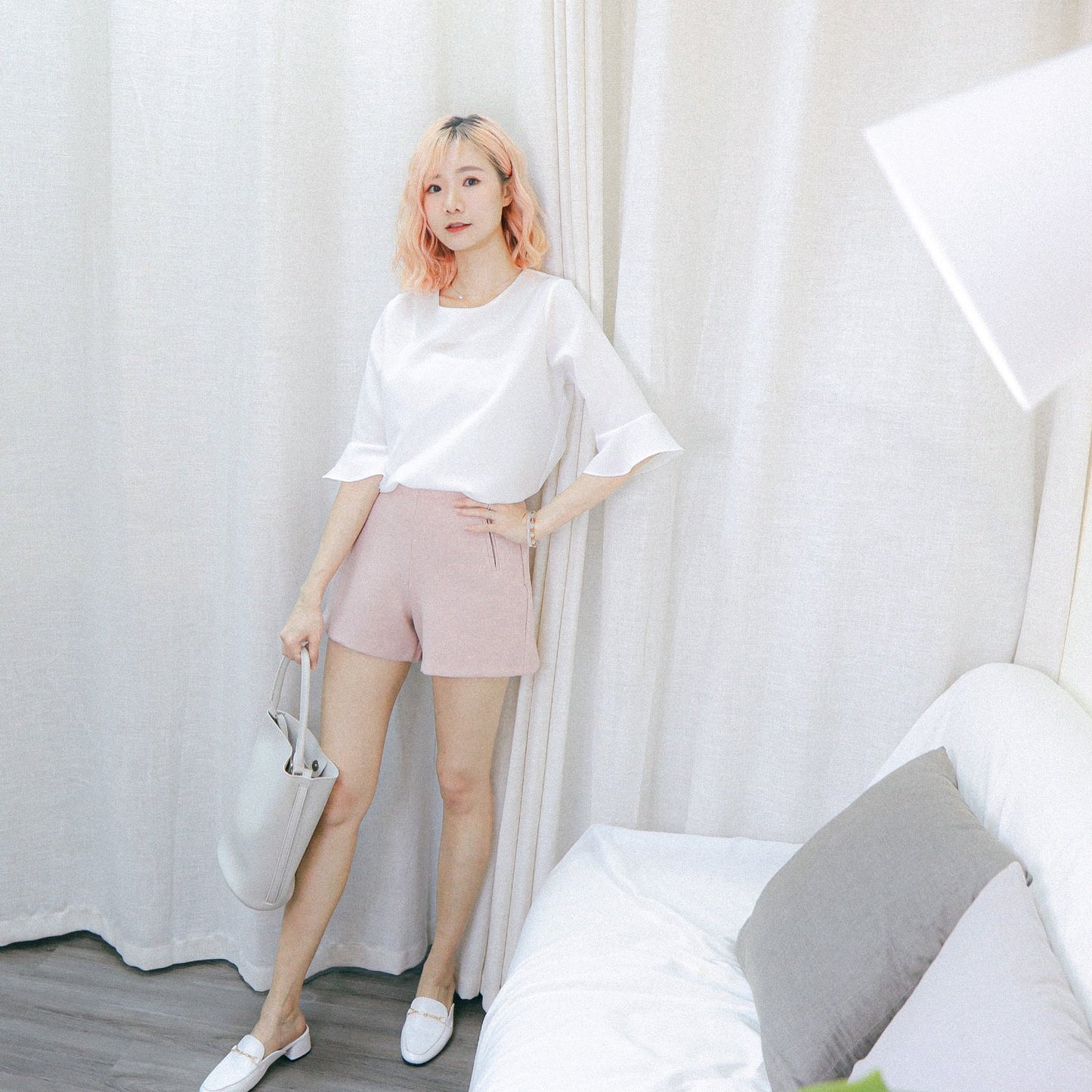 #T268 LILIAN PASTEL BLOUSE - Letta A