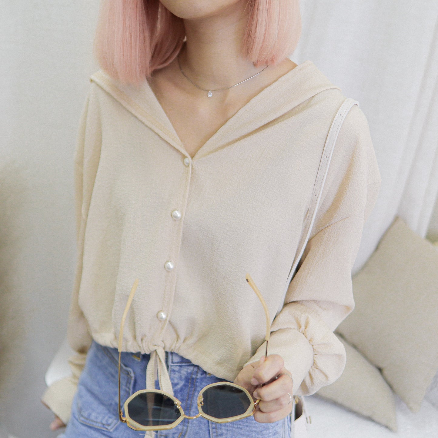 T346 LOVERS CAP TOP - Letta A