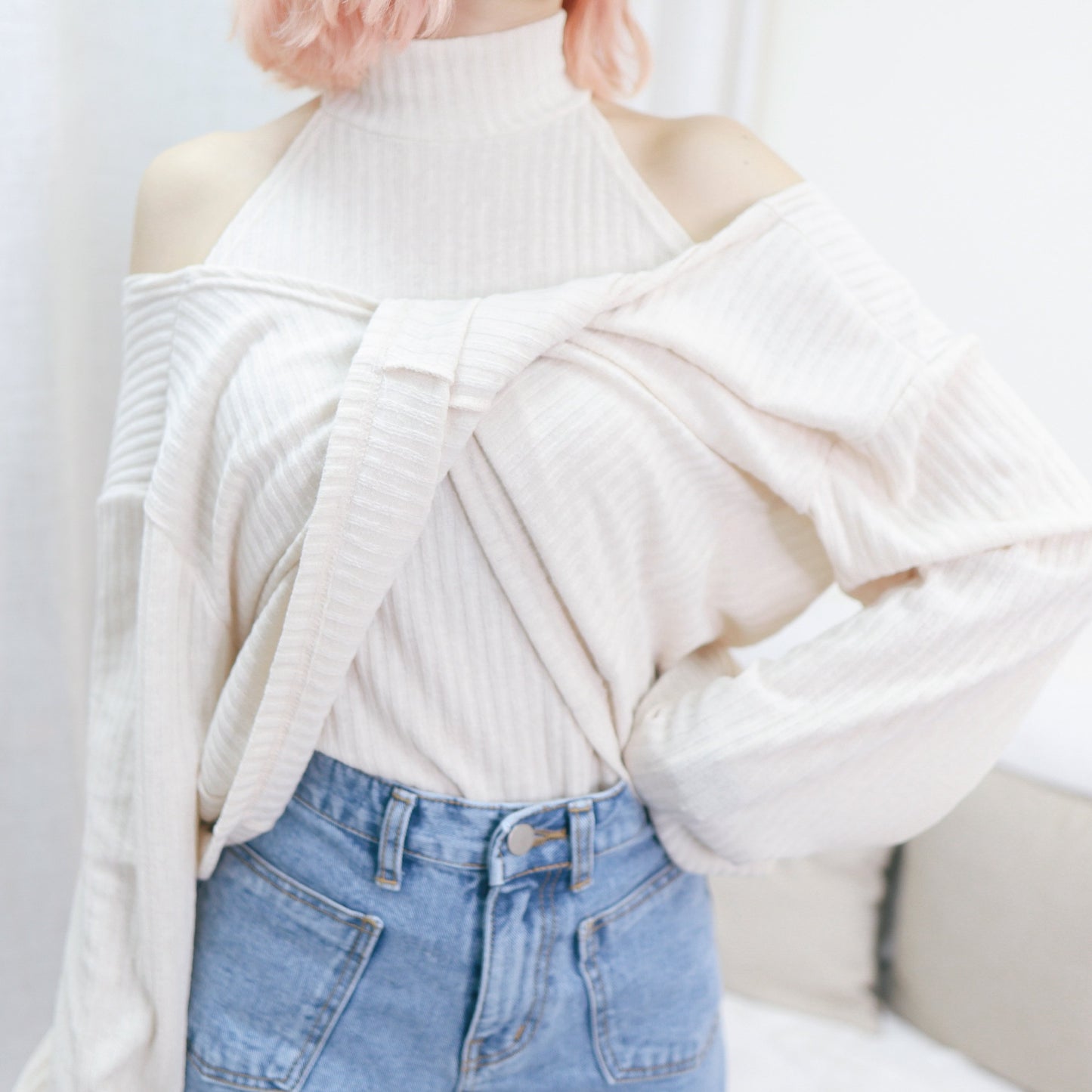 #T254 MACARON LOVE TOP - Letta A