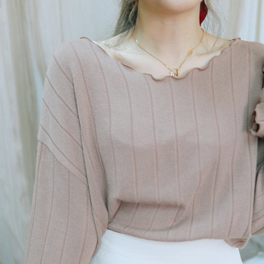 T377 DARK ROSE TOP - Letta A