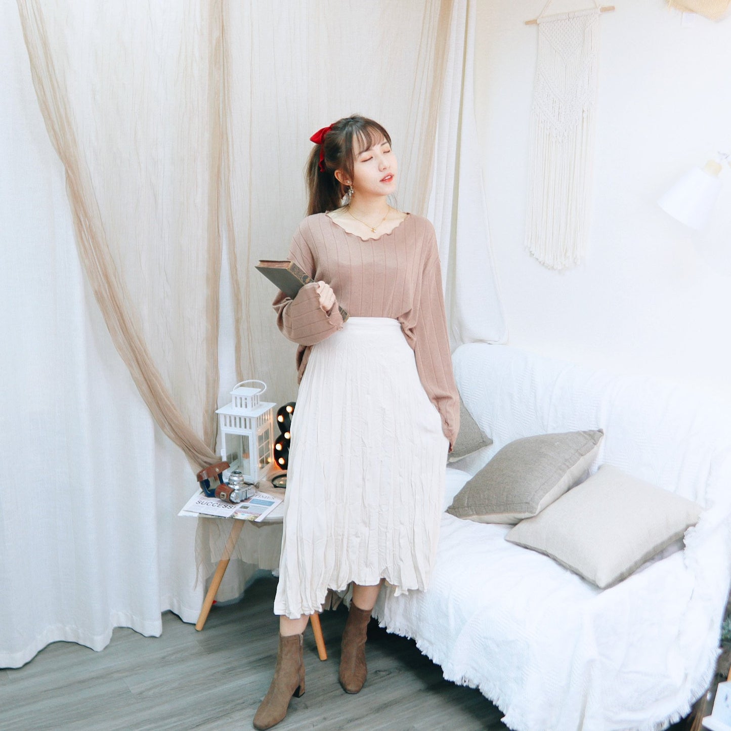 T377 DARK ROSE TOP - Letta A
