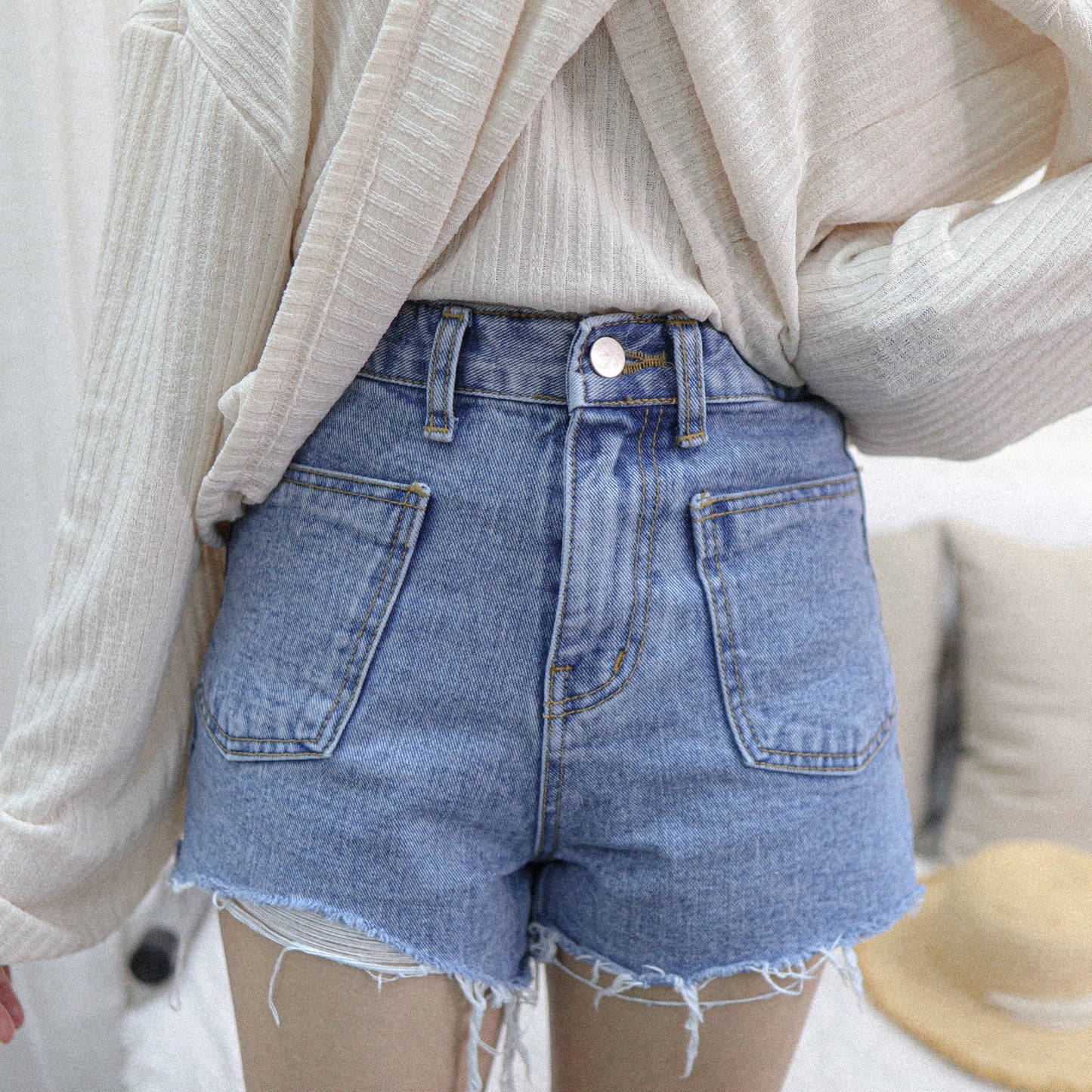 #J090 ROADTRIP DENIM SHORT - Letta A