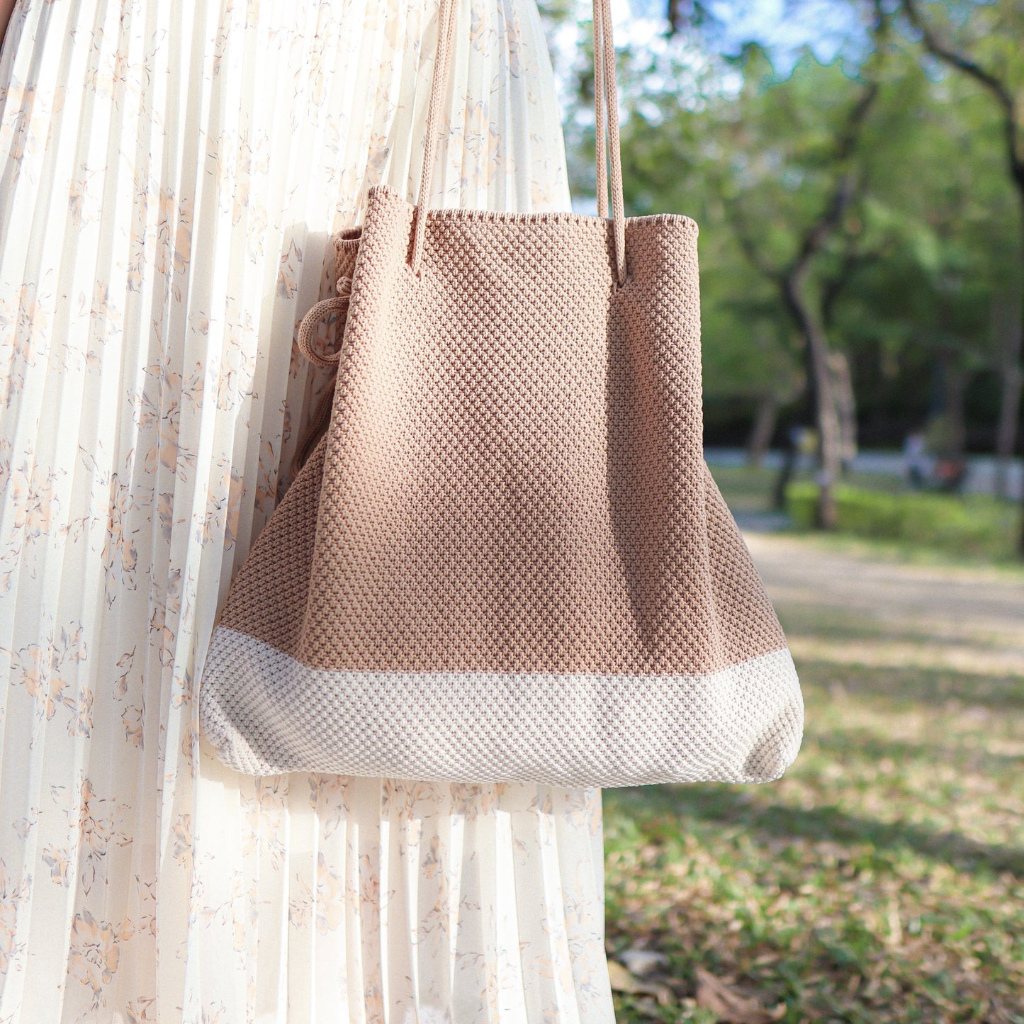 #BG015 DOUX KNITBAG - Letta A