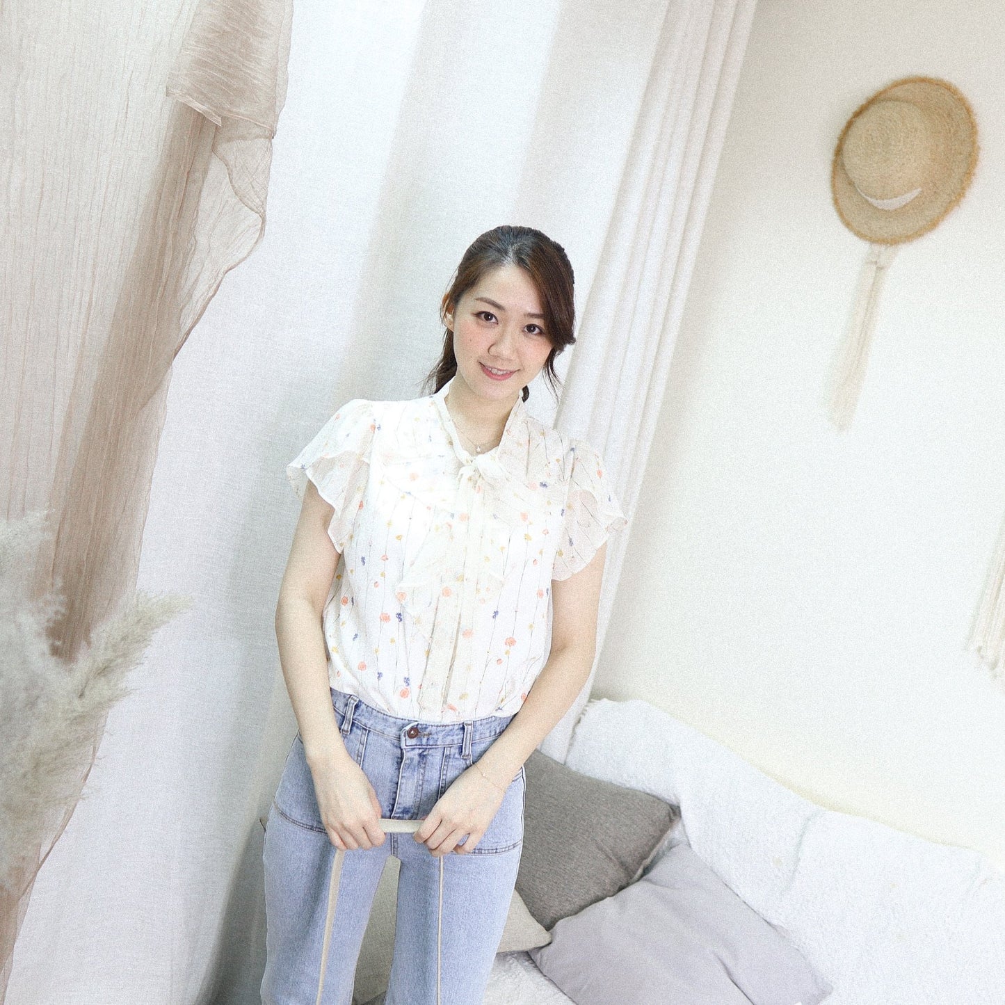 #T310 SUGAR COOKIE BLOUSE - Letta A
