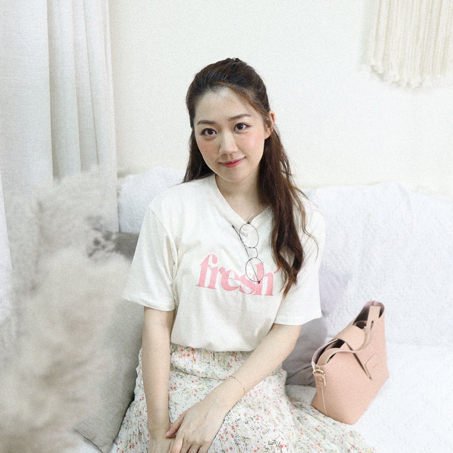 #T320 FRESH PEACH TEE - Letta A