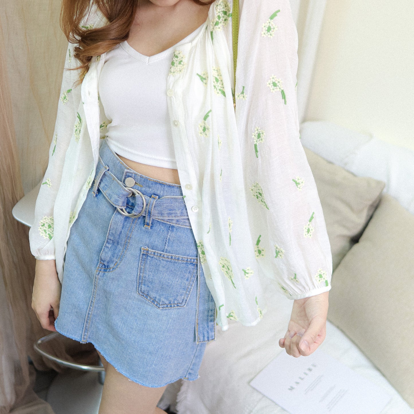 #T343 COLLECTION FLORAL BLOUSE - Letta A