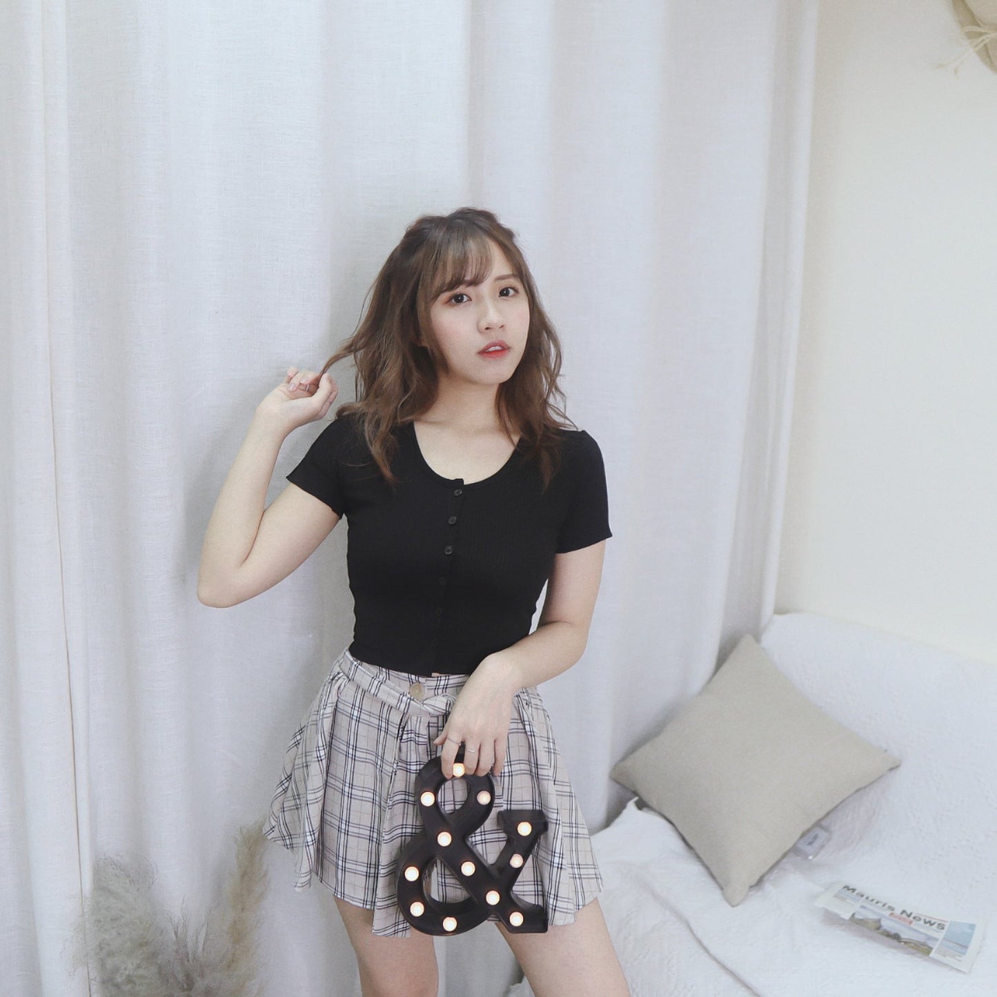 #T291 BY THE WAY CROP TOP - Letta A
