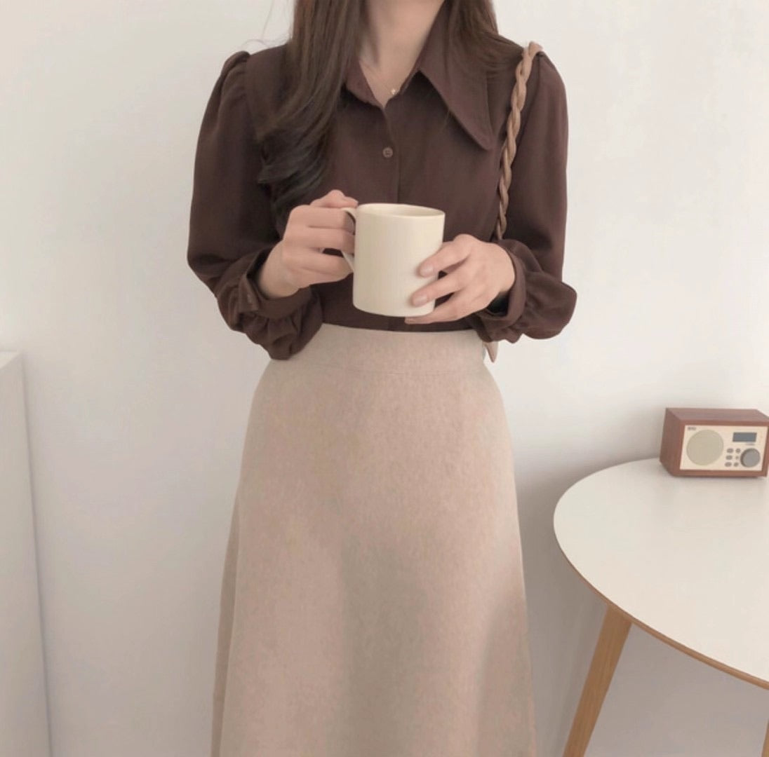 T434 BROWNIE BLOUSE