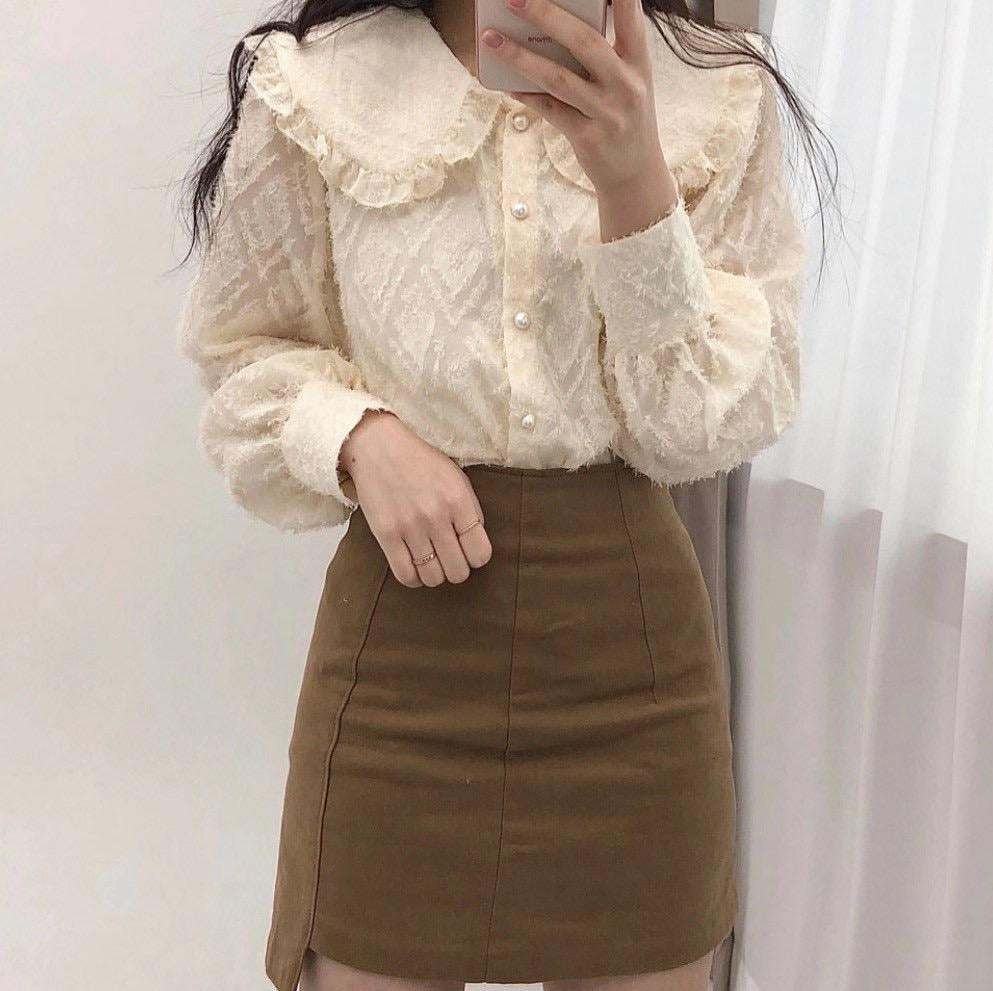 T446 ELEGANT LACE BLOUSE