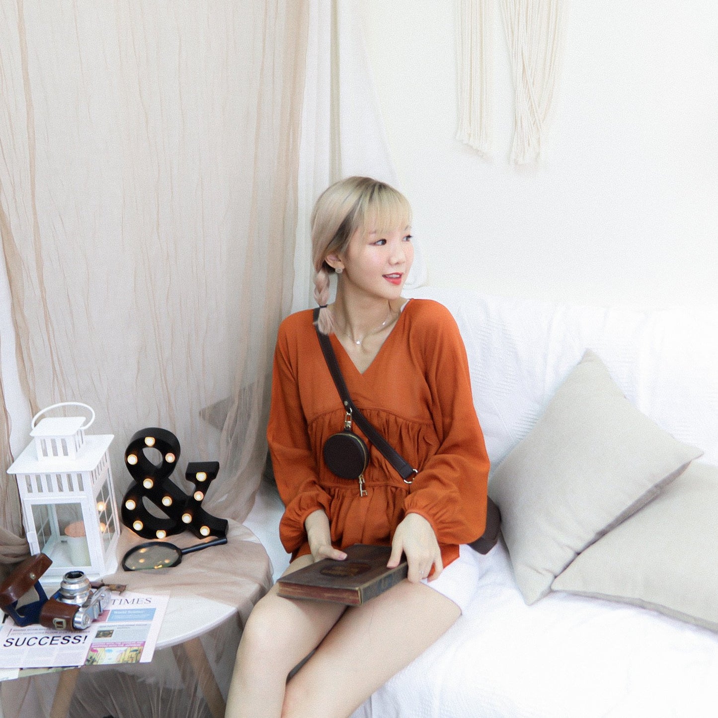 T392 ARITA V-NECK TOP - Letta A
