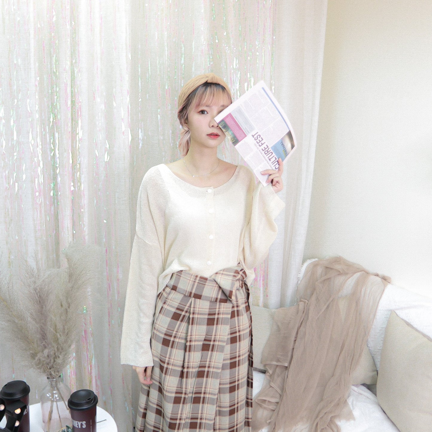 T361 DREAM ON YOU KNIT TOP - Letta A