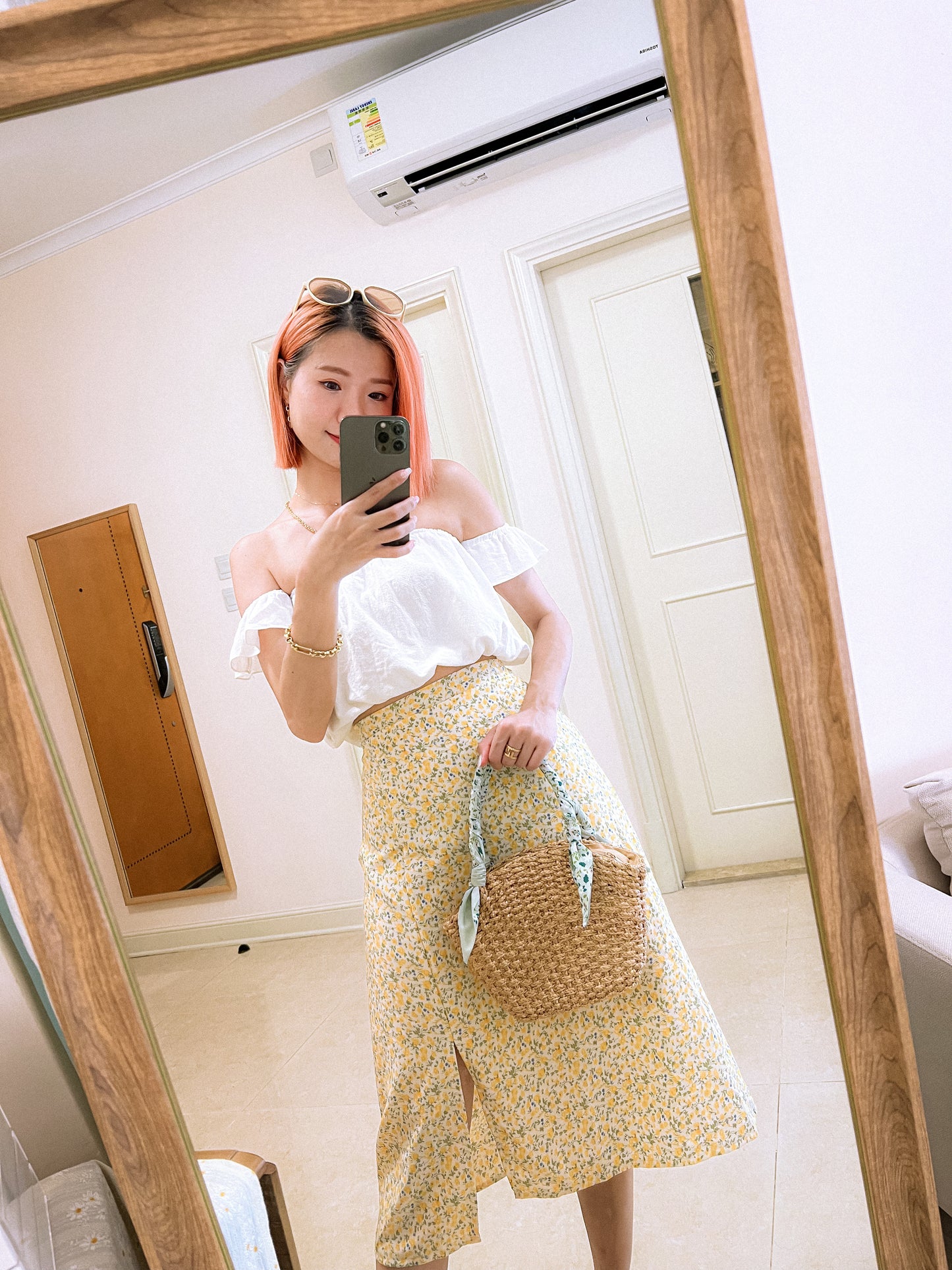 TH046 SUNFLOWER SKIRT