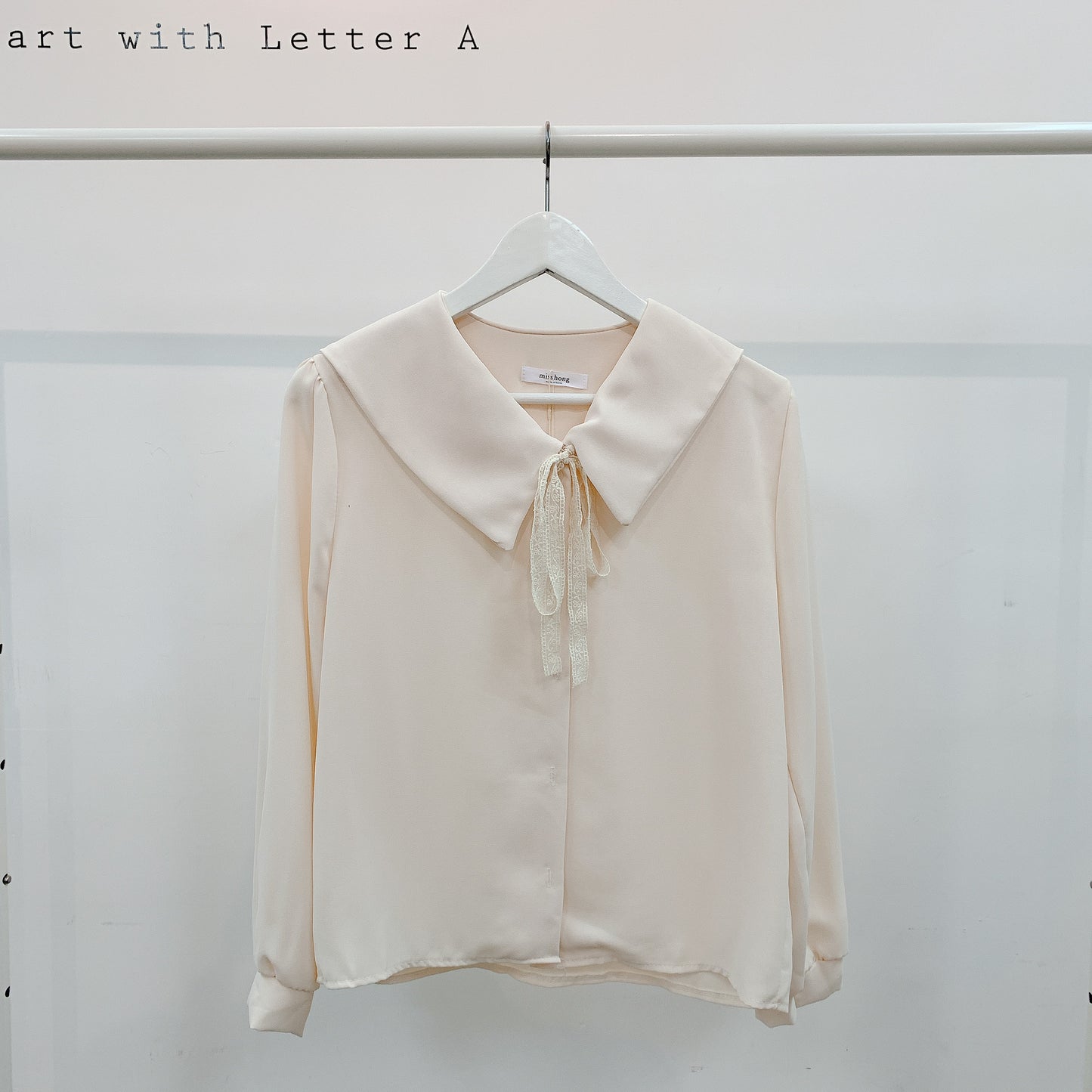 T481 NICE RIBBON BLOUSE