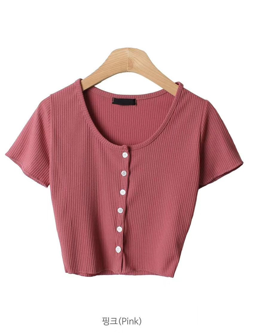 #T291 BY THE WAY CROP TOP - Letta A