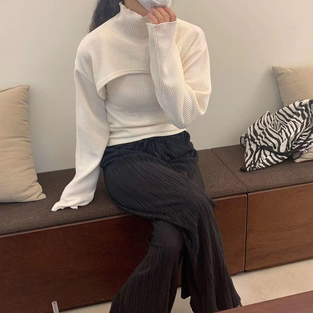 T403 TONE ON TONE TOP