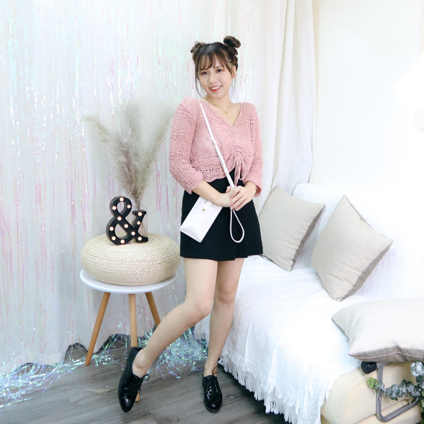 #T332 WHAT YOU NEED KNIT TOP - Letta A