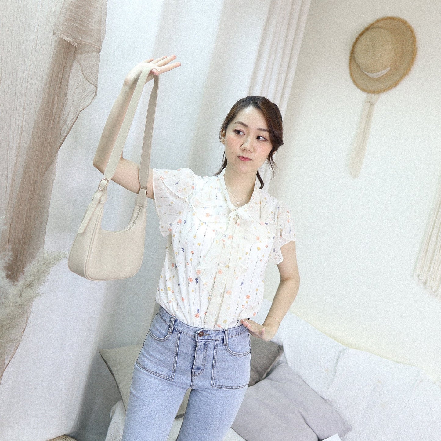 #T310 SUGAR COOKIE BLOUSE - Letta A