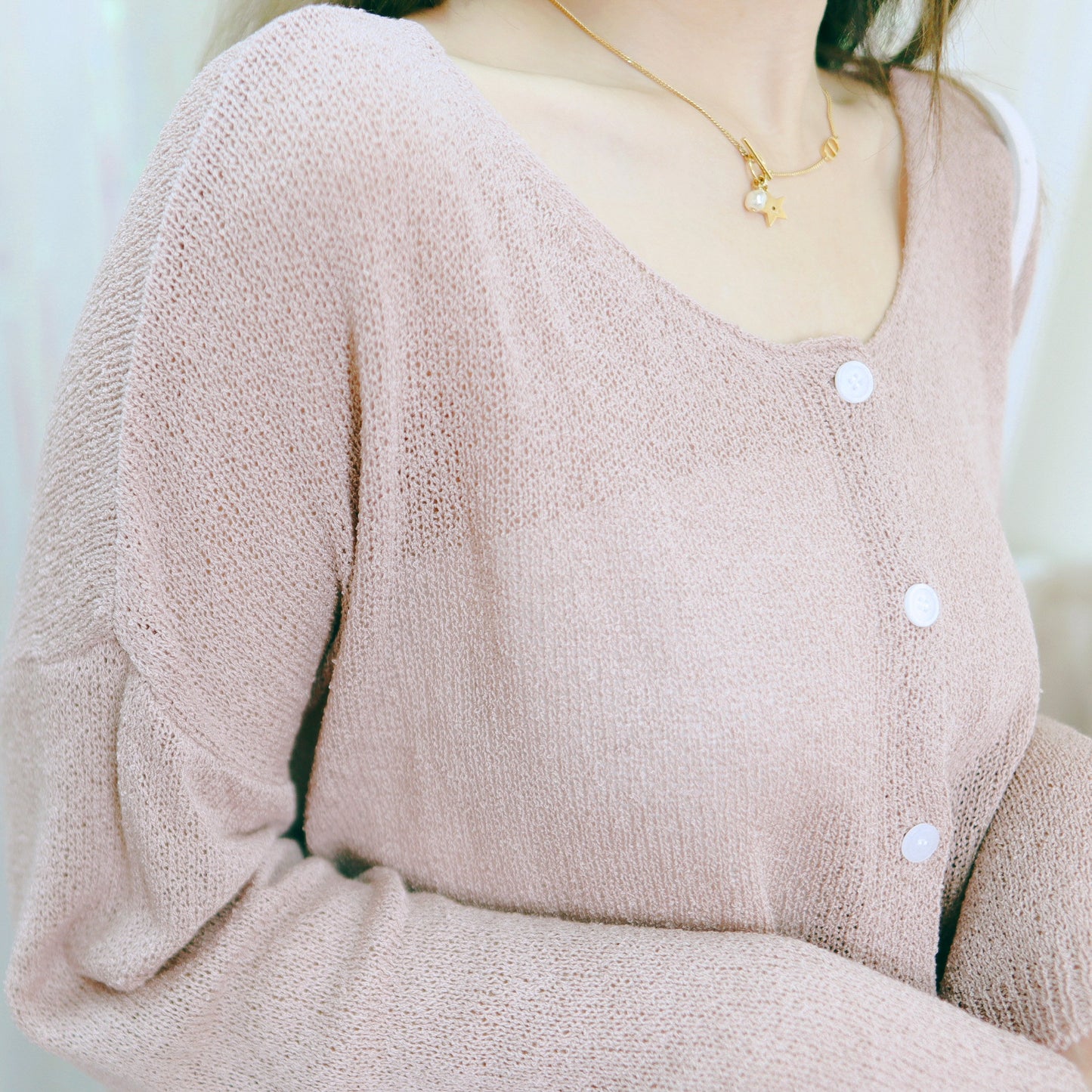 T361 DREAM ON YOU KNIT TOP - Letta A