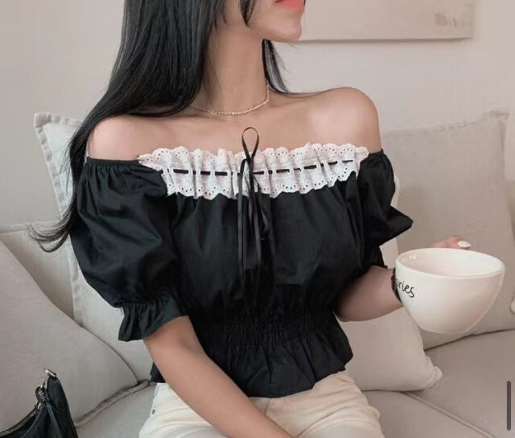 T591 MISS MAID TOP