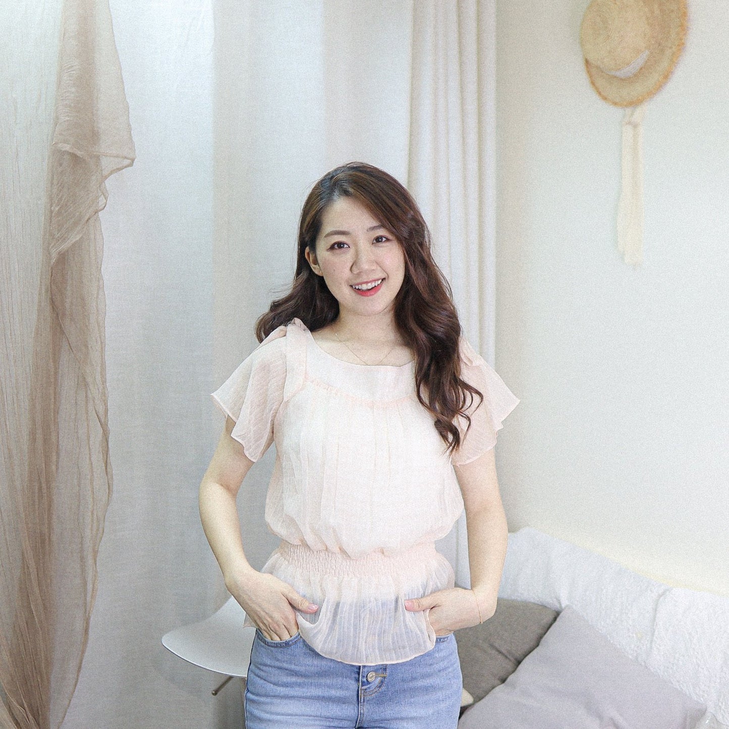 #T317 MY SWEETIE RIBBON BLOUSE - Letta A