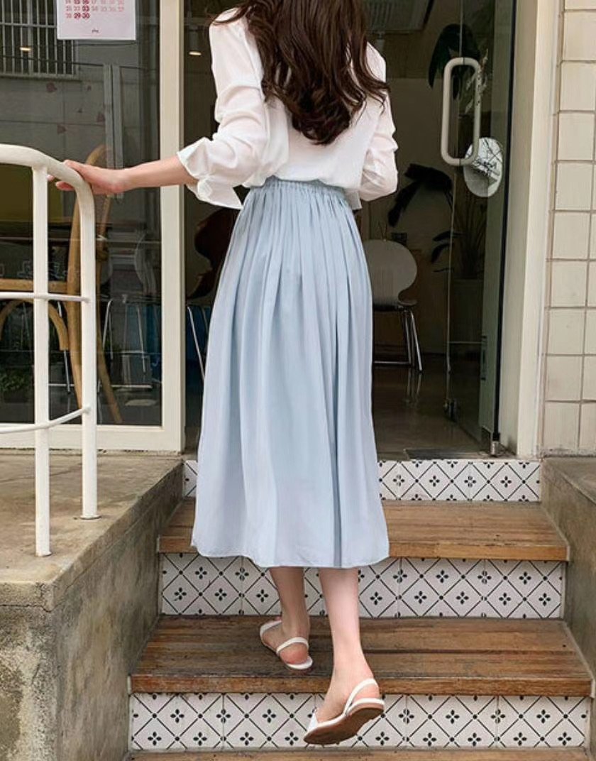 #B112 CLOUD TIME SKIRT - Letta A