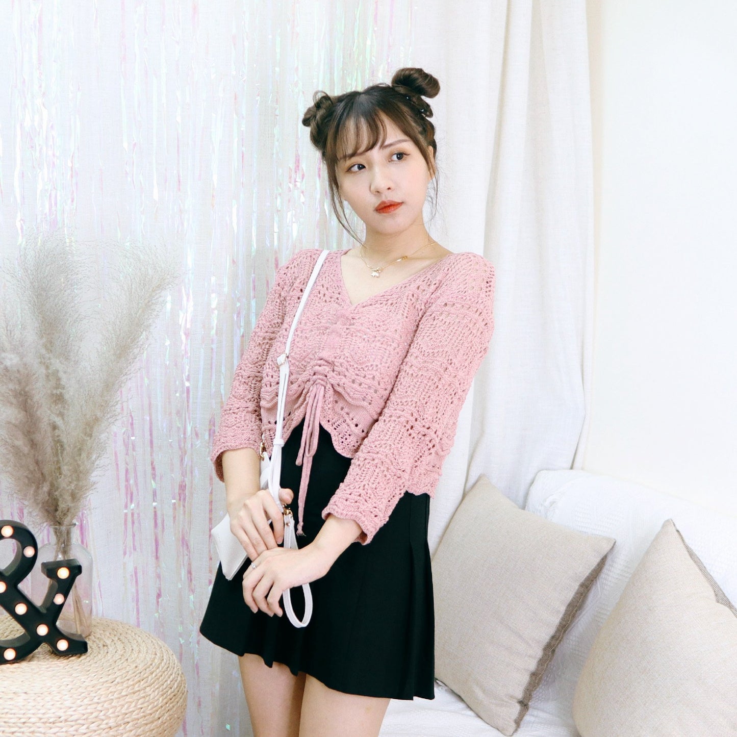 #T332 WHAT YOU NEED KNIT TOP - Letta A