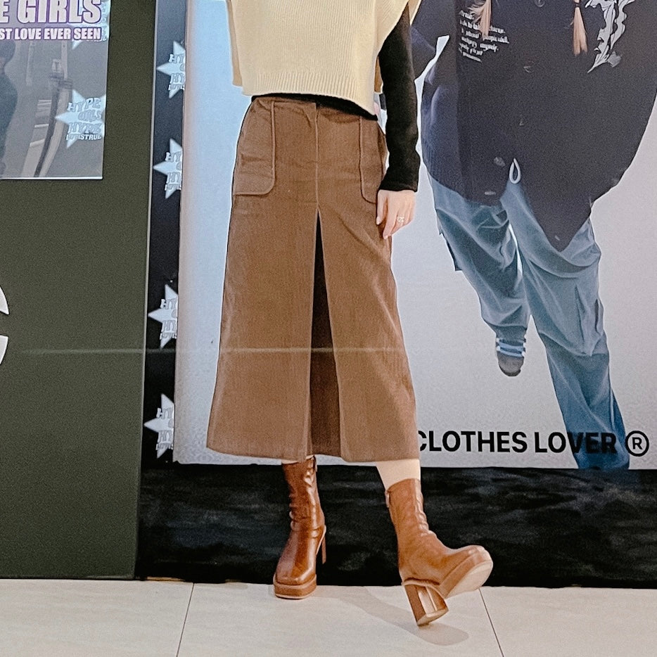 B278 COFFEE SKIRT