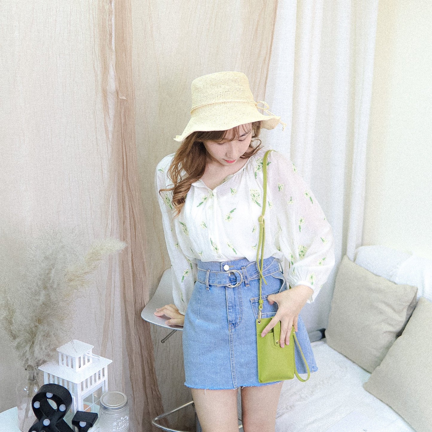 #T343 COLLECTION FLORAL BLOUSE - Letta A