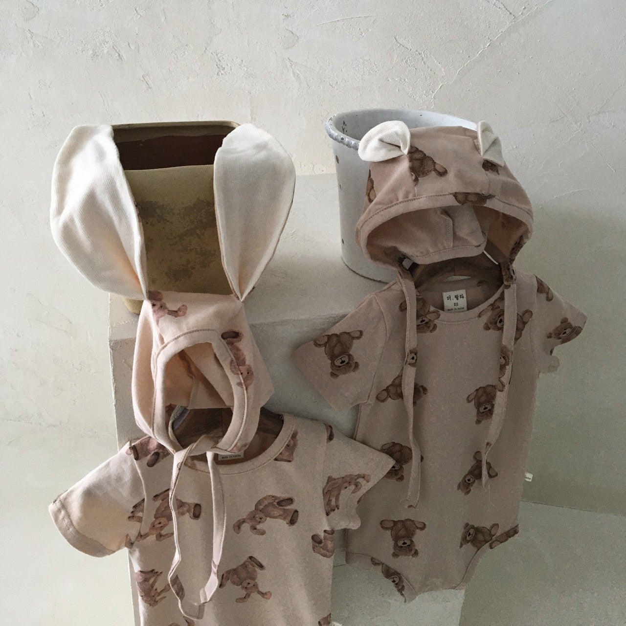 BT052 BUNNY BABY SET / TEE
