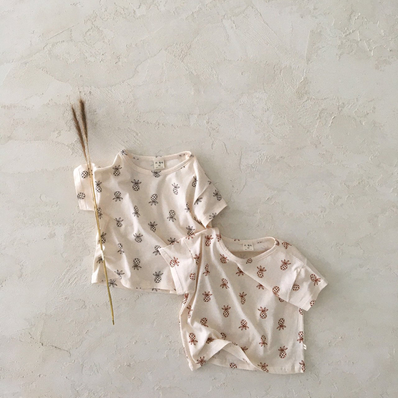 BT053 PINE BABY JUMPSUIT/TEE