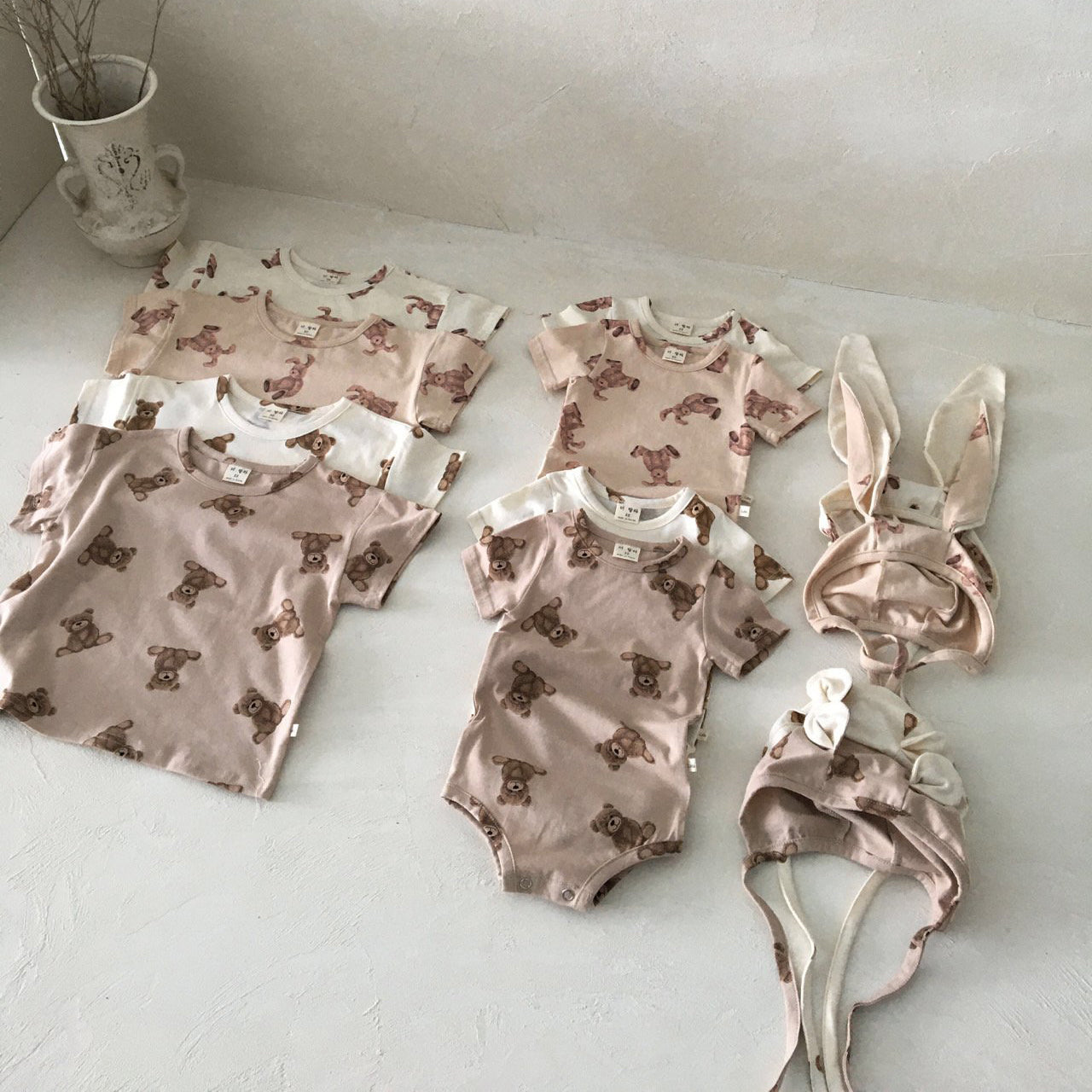 BT052 BUNNY BABY SET / TEE