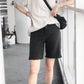 J246 BLACK DENIM SHORT