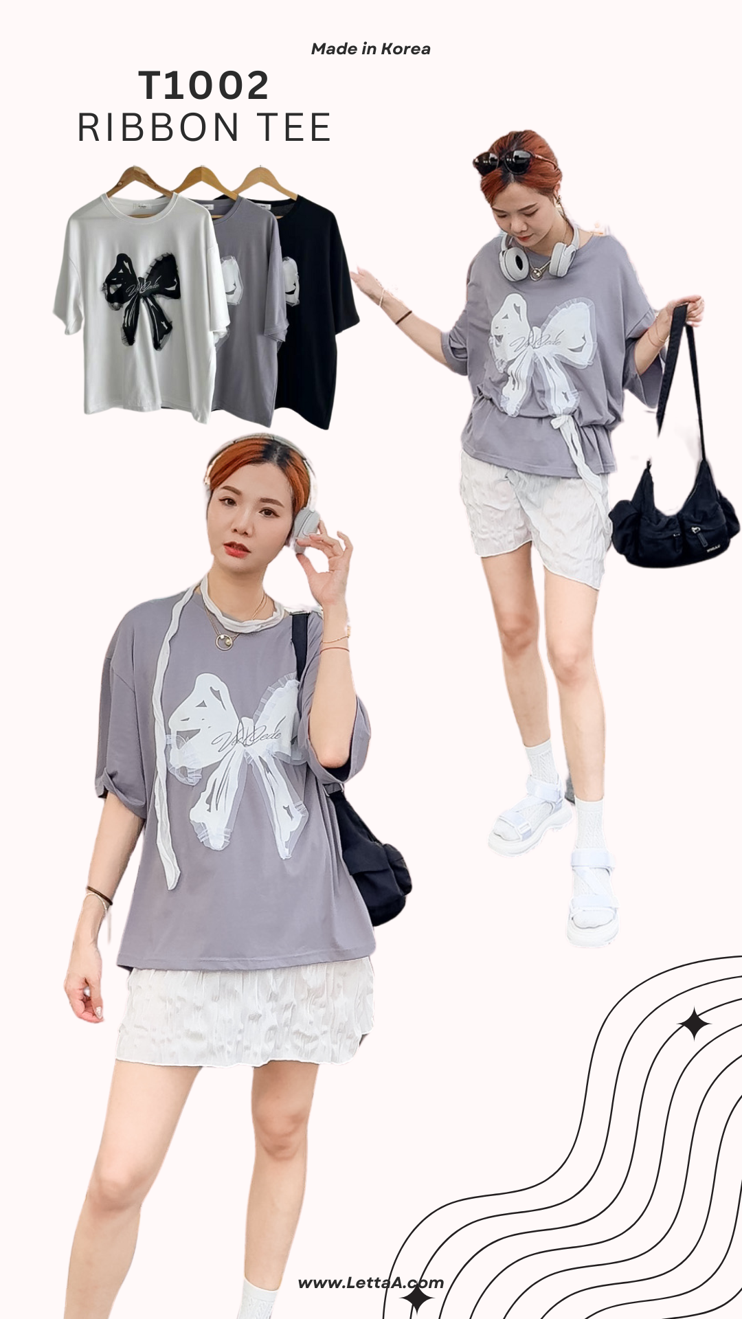 T1002 RIBBON TEE