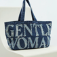 GW16 GW DENIM TOTE BAG