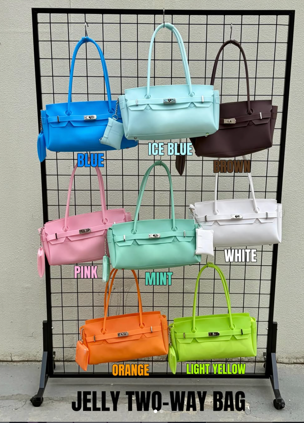 [韓國代購] DEINET Jelly Two-Way Bag 果凍包