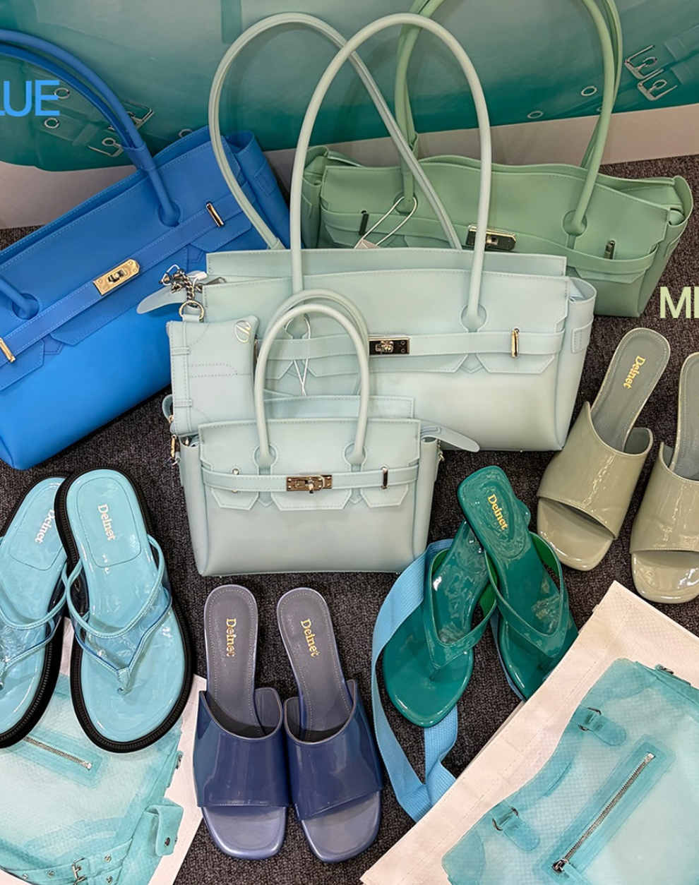 [韓國代購] DEINET Jelly Two-Way Bag 果凍包